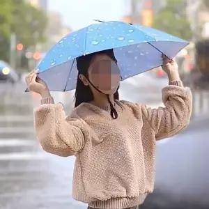 [하프클럽/]우산 모자 하이킹 등산용 골프 양산
