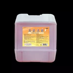 오븐크린 18.75L 기름때및불판과석쇠 찌든제거주방세제 업소용 대용량 말통 크리너 클리너 세정제