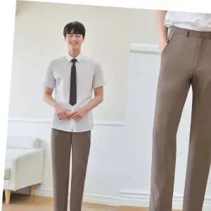 (빅사이즈) 하복 스판 코코아 교복바지 남자 -6XL