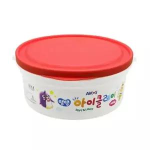 아모스 23000 탱탱아이클레이 400g 빨강 점토 버켓
