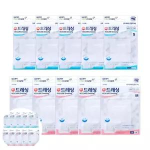 상처보호 네오케어 멸균 드레싱 반창고 x (S/M/L) 5개세트