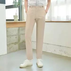 교복몰 (빅사이즈)(허리조절)하복 연베이지 바지