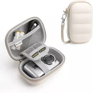 캠코리 DC403/KODAK PIXPRO FZ55 STUYUM DC402-AF와 호환되는 YINKEASE 디지털 카메라 케이스 여행용 SD