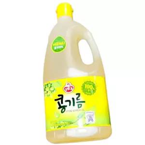 오뚜기 콩 식용유 1.8L 12개 업소용 대용량 식자재
