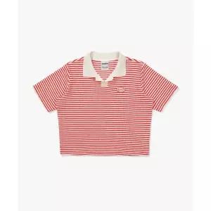 (매장정품) 디아도라 diadora 테리 카라 반팔 티셔츠 RED PATTERN D5222LTS73RDP 326686