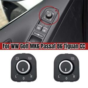 폭스 바겐 제타 골프 Mk5 Mk6 미러 제어 스위치 Tiguan CC Passat B6 B7 5ND 959 565F 용 손잡이 조정 9595