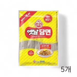 [하프클럽/]WL 오뚜기 옛날당면 1kg X 5개 쫄깃한 잡채당면 고구마전분 찜닭