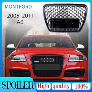 자동차 앞 범퍼 그릴 센터 패널 스타일링 어퍼 그릴, 아우디 A6 S6 C6 2005 2006 2007 2008 2009 2010 2011