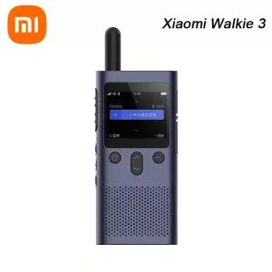 샤오미 미지아 스마트 워키 3 토키 FM 라디오 스피커 대기 폰 앱 위치 공유 빠른 팀 토크