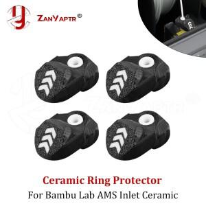 밤부랩 AMS 세라믹 인렛 링 프로텍터 가드 밤부 A1/P1/X1/AMS 3D 프린터 부품용 내구성