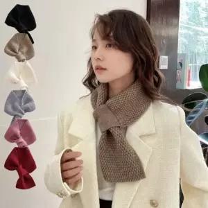 와플패턴 간단착용 부드러운 심플 보온 가벼운 머플러 스카프 겨울스카프 와플목도리