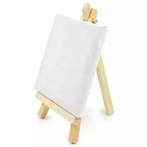미니 이젤+캔버스 세트 10X10cm 명화 그림 그리기 diy 그리기 명화 캔버스액자 페인팅