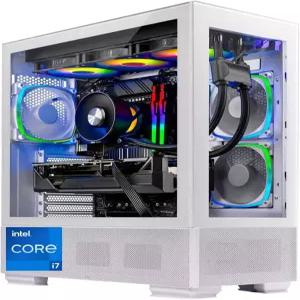 스카이테크 게이밍 애저 데스크톱 PC 인텔 i7 14700F 2.1GHz 5.3GHz 엔비디아 RTX 4070 슈퍼 12GB 1TB