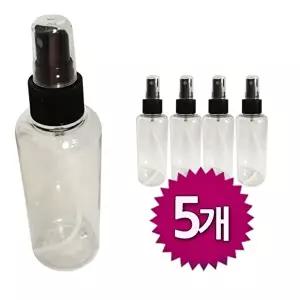 투명 스프레이 용기 5개 150ml 공병 화장수 압축분무기 미스트용기-WFNYUCF