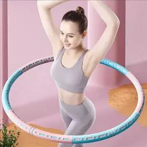 [조영]조립식 훌라후프 운동 기구 경량 실내 훌라후프 무소음 다이어트 홈트용-WFNZAZ3