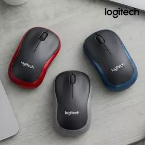 국내정품 로지텍코리아 M185 무선 마우스 좌우대칭형 디자인으로 왼손잡이도 사용가능/KH