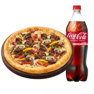 피자헛 직화불고기 치즈크러스트M + 콜라 1.25L