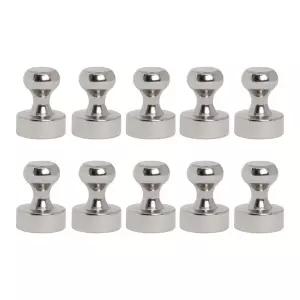 체스형 고리자석 후크 12mm 1SET(10P) 초강력 네오디움 자석