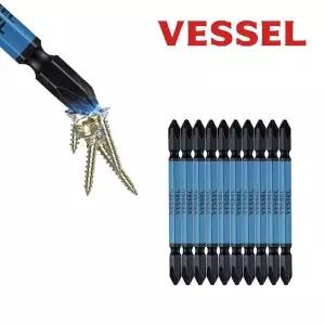 [하프클럽/]십자비트 육각 양용 자화기 2X82mm 드라이버비트 10PCS