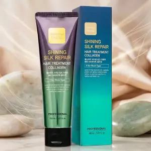 탈색 염색 파마 손상모 콜라겐 트리트먼트 150ml 미용실클리닉 고영양 단백질 물미역머리