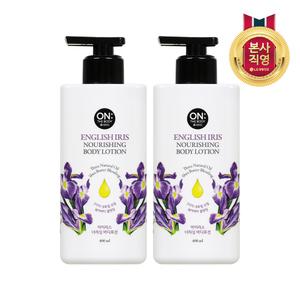 온더바디 플라워 아이리스 바디로션400ml  x 2