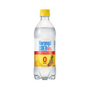 나랑드사이다 제로 파인애플 PET 500ml x 48개