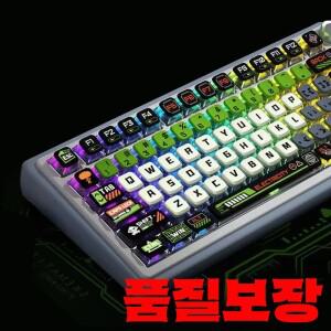 SAX MDA 프로필 푸딩 키캡 기계식 키보드의 체리 MX 스위치용 PBT 및 PC 소재