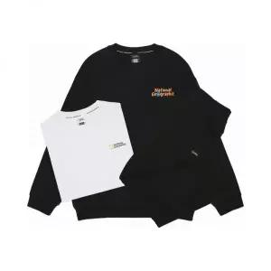 매장정품 NATIONALGEOGRAPHIC 내셔널지오그래픽 NATIONAL GEOGRAPHIC KIDS K265UPB901 맨투맨 3PCS SET CAR