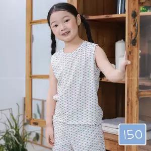 바풀 PPIPPILONG 주니어내복 민소매 여름 요루지 아동 실내복 잠옷 상하 PL SS65-17
