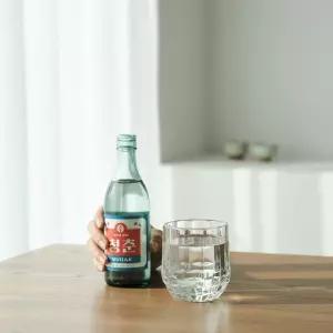 대용량 소주 한병 유리잔 6p 세트 크리스탈 소주잔 홈술 술잔 선물유리컵 잔선물 잔6P 주방용품잔 크리스탈