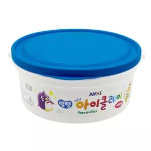 아모스 탱탱 아이클레이 대용량 버킷 400g (파랑)아이 완구 장난감 만들기 만들기놀이
