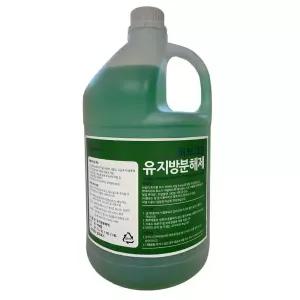 허브 배관 세척제 배수구 찌꺼기 기름때 제거제 4L청소세정제 세제 용세제 크리너 배수관막힘