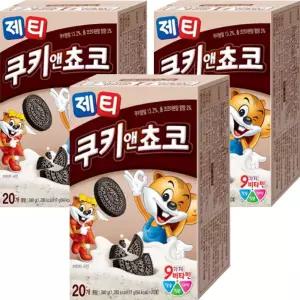 제티 쿠키앤초코 60T 1020g