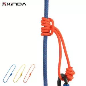 Xinda 야외 6mm Prusik 코드 로프 120cm 길이 액세서리 내구성 내열성 폴리 에스터 나일론 케블라 암벽
