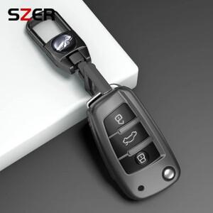 TPU 자동차 플립 키 커버 케이스 포브  아우디 A1 A3 8P A4 A5 A6 C7 A7 S3 S7 S8 R8 Q2 Q3 Q5 Q7 Q8 C5 C6