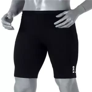 [하프클럽/]러닝 타이즈 반바지 이너팬티 S 블랙 트레이닝바지 런
