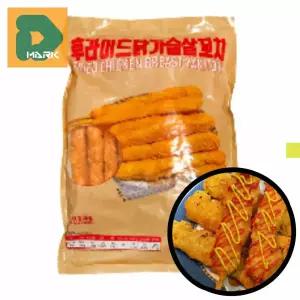 겉바속촉 순살닭꼬치 10p 치킨 치킨 야식 간식용 식품 냉동 순살 안주 닭고기 캠핑 조리용 꼬치 후라이드