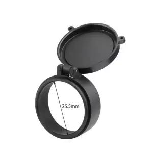 Dia 25-58mm 라이플 스코프 렌즈 커버 플립 스프링 업 빠른 오픈 보호 사냥 용 쌍안경 시력 더스트 캡