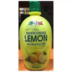 [룽스_61]퍼시픽 레몬주스농축액 음료 베이스 200ml X12개