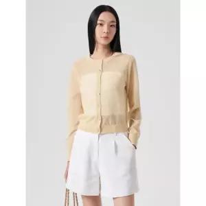 에잇세컨즈 35465AJQ1A 아우터 시어 카디건 베이지 1A 4238495