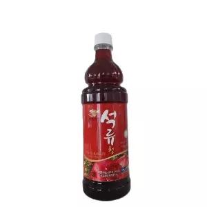 석류청 엑기스 900ml/농축액/베이스/업소용/카페/음료/에이드/주스/식당/슬러시/칵테일/홈카페/과일맛/시럽