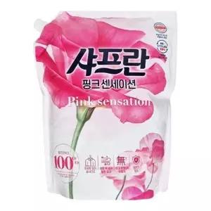 엘지생활건강 엘지 샤프란 섬유유연제 리필 핑크 센세이션 1.6L x 1개 386771Moony