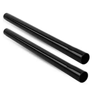 2pcs 진공청소기 35mm 직경 연장 튜브 흡입 플라스틱 블랙 습식 건식 막대
