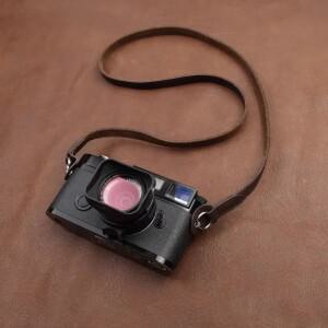 A7C A9 II A7R4 용 Fujifilm XE4 XT4 X100V 용 Leica Q2와 호환되는 수제  가죽 카메라 스트랩 숄더 슬링