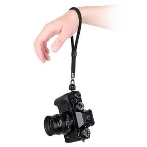 [미국배송] 보브모야 카메라 손목 스트랩 로프 후지필름 XT5 XH2S 니콘 Z30 Z50 캐논 EOS R6 R10 R50 소니 A6700 A6000 A7C II A7IV DSLR - 블랙