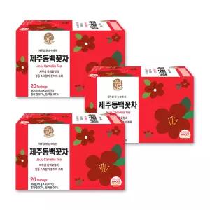 송원 우리차 제주 동백꽃차 20Tx3개