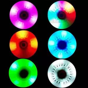 8 또는 4 PCS 인라인 스케이트 깜박이 LED 바퀴 90 A 조명 롤러 80 76 72 70 68 64 62 60 mm 슬라럼