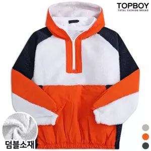 [NS홈쇼핑][탑보이] 덤블 오버핏 반집업 후드티 (NS608)[35940621]