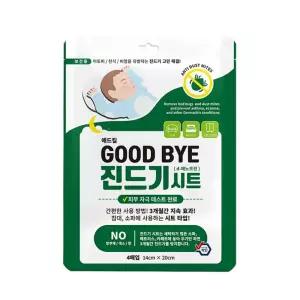 GOOD BYE 진드기 시트 (4매입) 1개