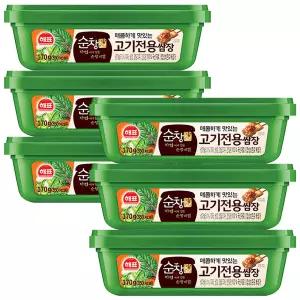 사조 해표 순창궁 고기전용쌈장 170g x 6개 / 장류